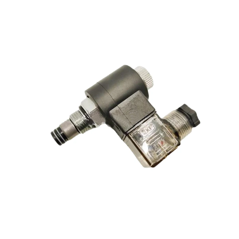 Threaded hydraulic solenoid valve 2-position 2-normally closed two-way check solenoid valve LSV2-08-2NCSP-L