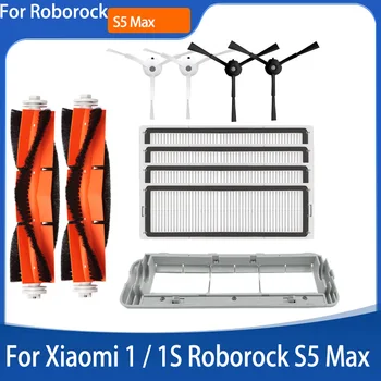 Roborock S5,S50,S6 Pure, E4,Mi Robot Xiaomi Mijia 1s akcesoria do odkurzaczy, zestaw części zamiennych do szczotki bocznej wałka mopa