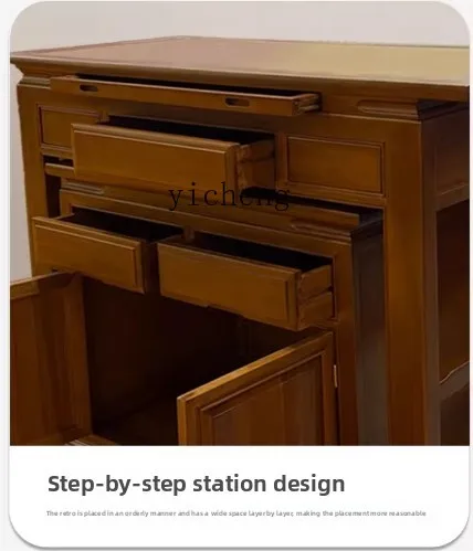 

Incense Table for Home Use Modern Altar Table God Altar Hall Eight Immortals Solid Wood Altar Table