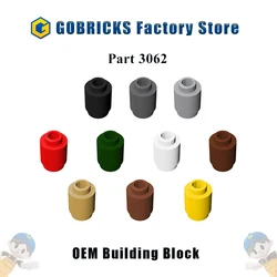 Moc 3062 10PCS Round 1x1 Open Stud Bricks Parts Compatible with Ideal Assemble Building Block MOC Adult Toys DIY Birthday Gift