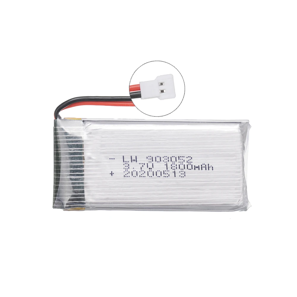 Drone Battery 3.7V 1800mah battery for KY601S SYMA X5 X5S X5C X5SC X5SH X5SW X5HW X5UW M18 H5P HQ898 H11D H11C Helicopters Parts