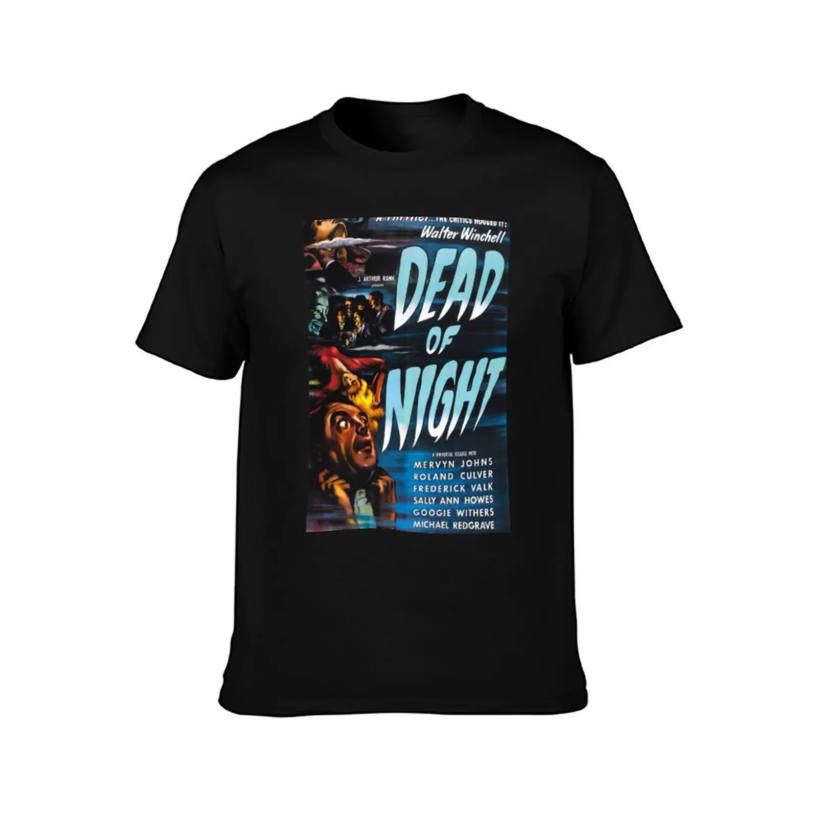 Dead Of Night - 1945 Promotional Poster. T-Shirt Tough Fabric Work Tee T-Shirt