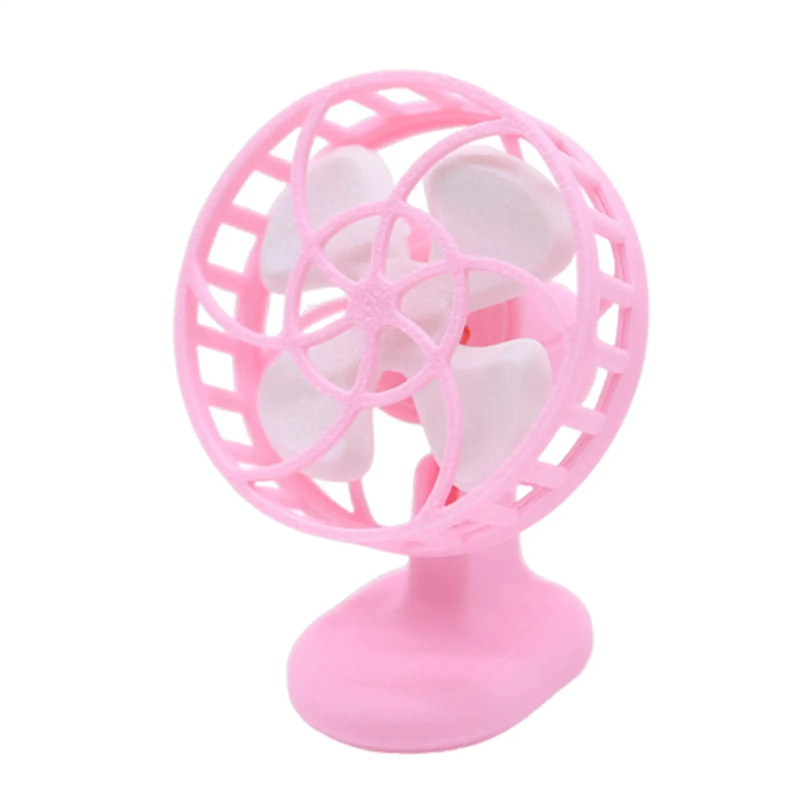 Dollhouse Mini Table Fan Decoration Model 1 12 Scale Miniature Accessory for Kids Pretend Play Gift