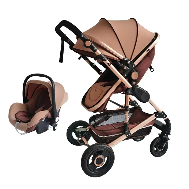 Classic Baby Strollers Pram Carseat And Stroller For New Born Baby Luxury Baby Strollers