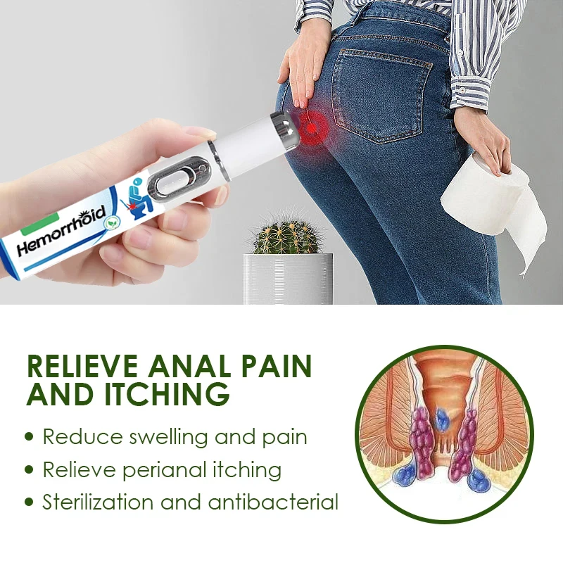 البواسير الطبية قلم ليزر إصلاح الشرج الأنسجة الناعمة وقف النزيف فعالة مكافحة تورم لتخفيف الآلام مؤشر ليزر الرعاية الصحية
