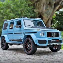 1:24 Scale Brabus G800 Alloy Car Model Diecast Car Sound Light Car Lovers Collection Kids Birthday Gift Metal Boys Toys