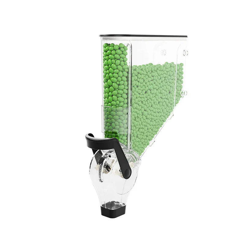 

Commercial Large Capacity Candy Box Hand Pull Candy Machine Twister Bulk Nut Snack Dispenser Gravity Box