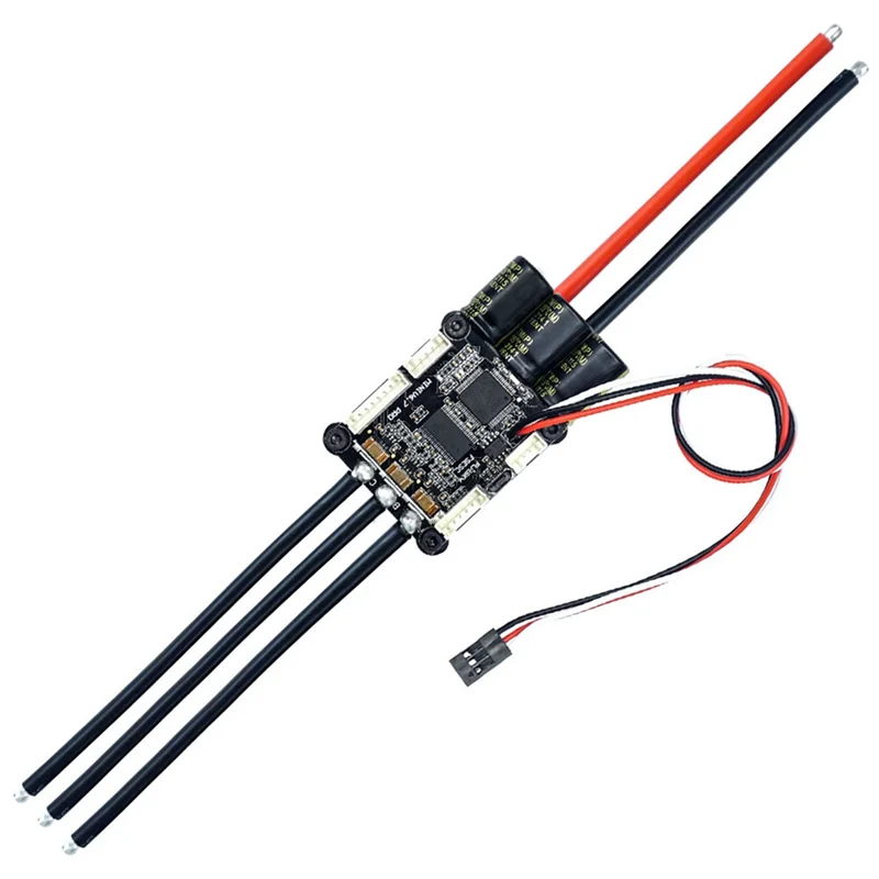 FLIPSKY 4-13S Lipo ESC Control de velocidad Mini FSESC6.7 70A Base en VESC6.6 con disipador de calor anodizado de aluminio para Motor CC sin escobillas