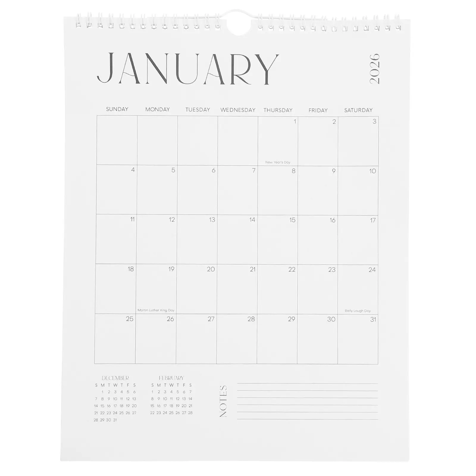 

Wall Calendar 18-Month Hanging Planner July 2025 to December 2026 Office Home Monthly Schedule Planner Daily Organizer
