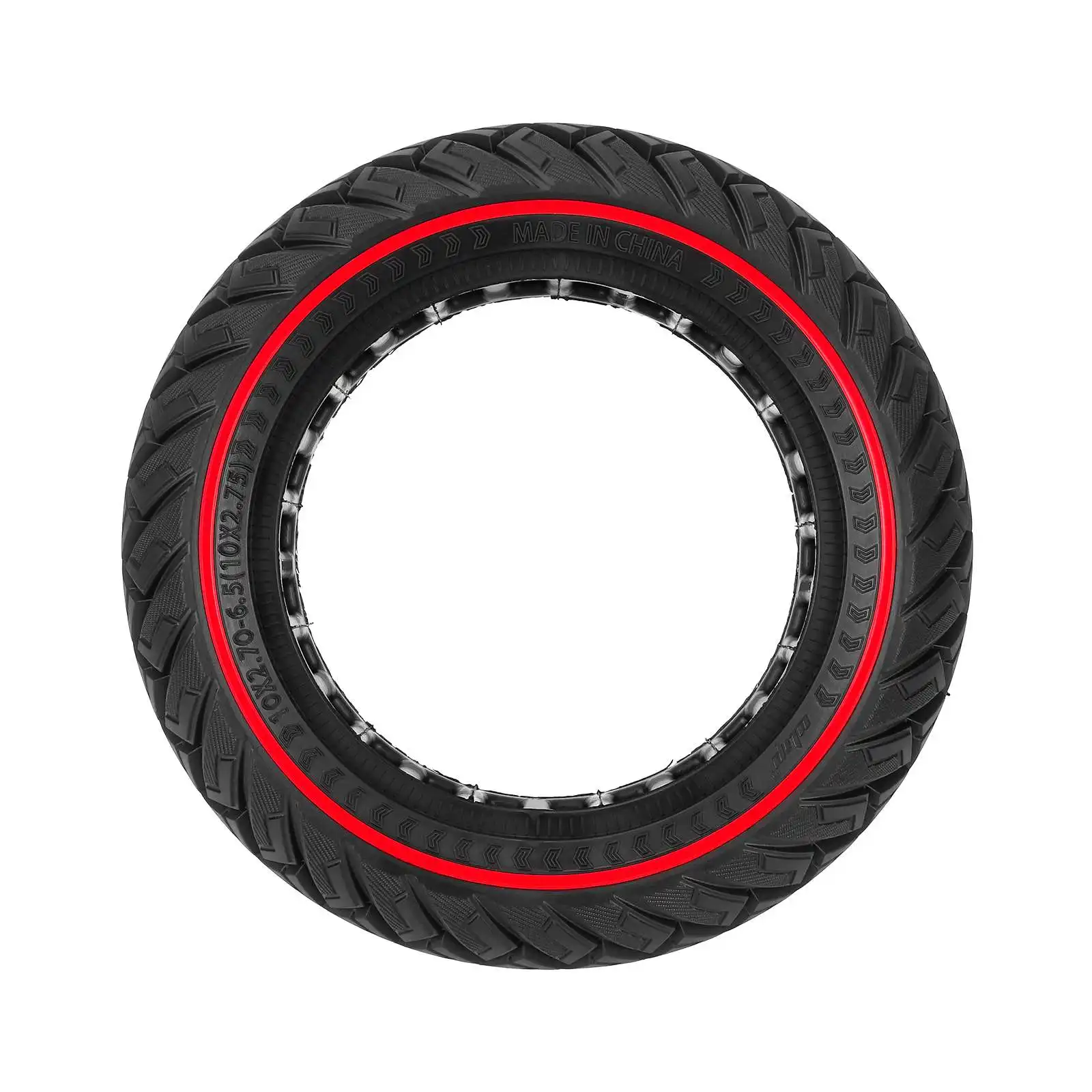 Ulip 10x2.70-6.5 Off-raod Solid Tire for Electric Scooter 10x2.75 Thickened Off-road Tubeless Tyre Puncture resistant Tire Parts