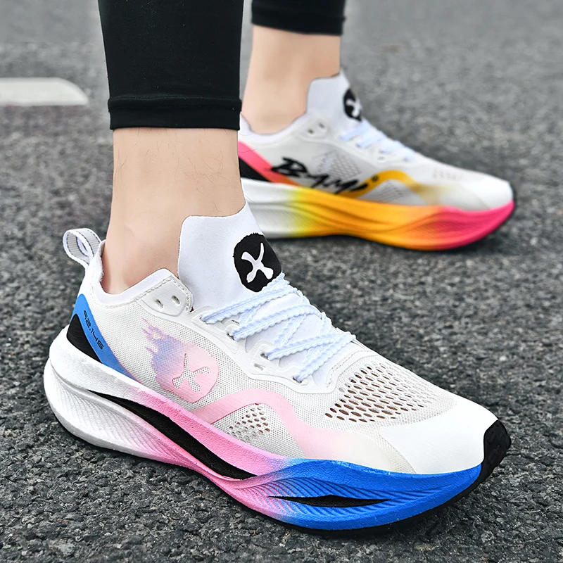 

Fashion Running Shoes Men Sneakers Tenis Luxury Shoes Couple's Super Light Breathable Shoes Sports Blade Cushioning Jogging