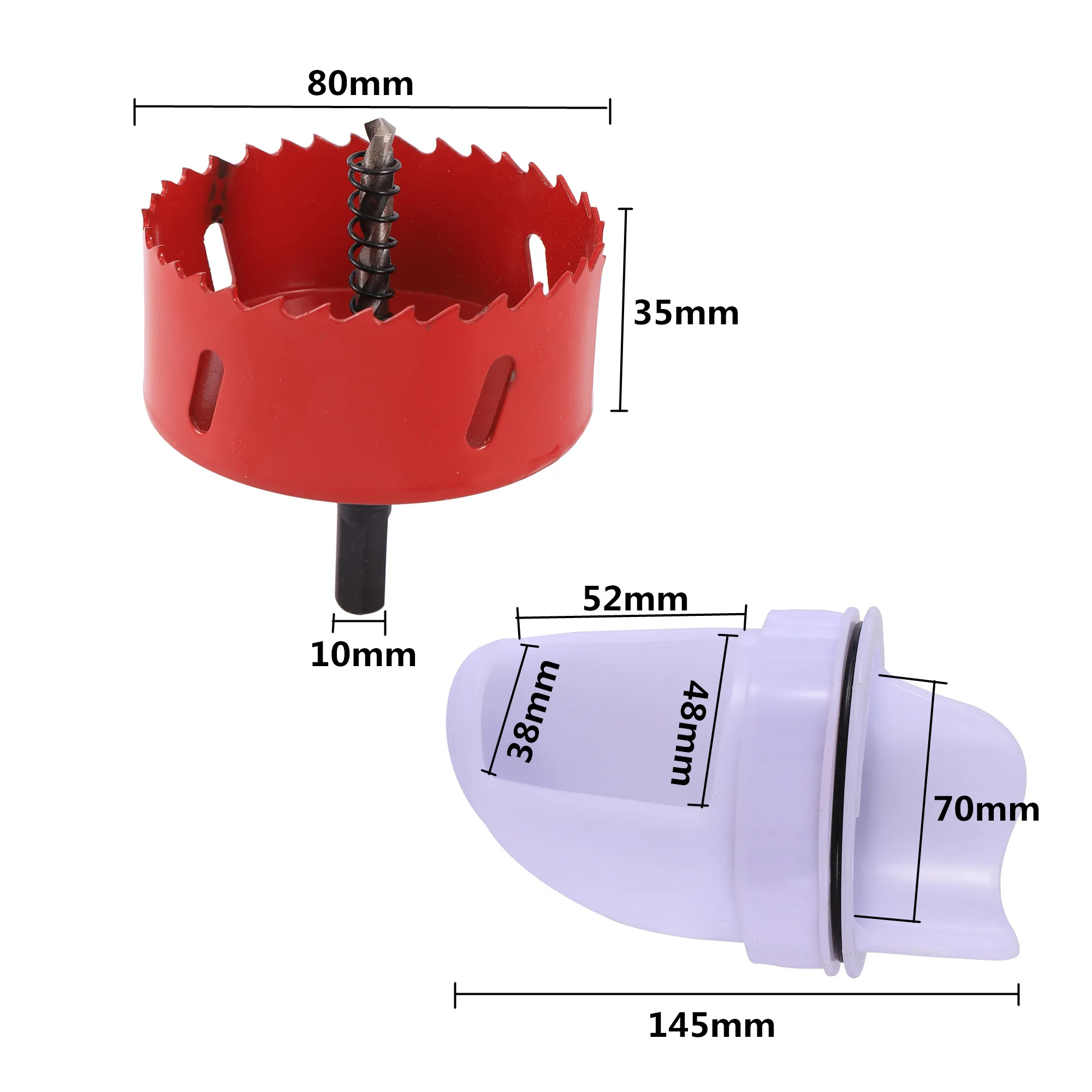 Chicken Feeder Poultry Feeding Supplies DIY Rain Proof Poultry Feeder Port Gravity Feed Kit For Buckets Barrels Bins Troughs