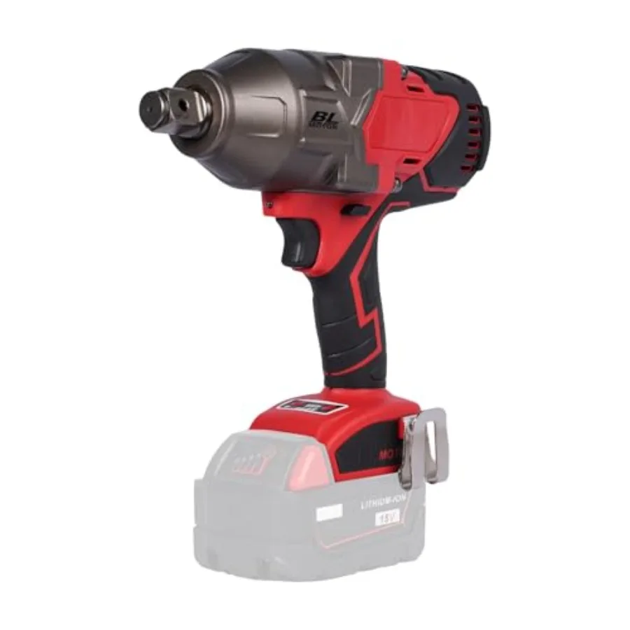 

18V Brushless Impact Wrench 1100 ft-lbs High Torque 3/4 inch 4-Speed Cordless Impact Gun Easily Removes Bolts on Cars Tr
