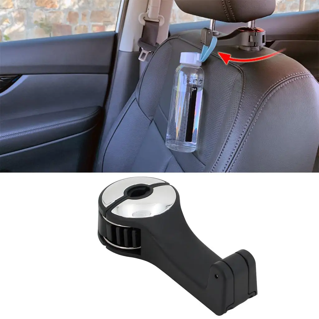 Back Hook with Phone Holder Headrest Seat Storage for Bag Handbag