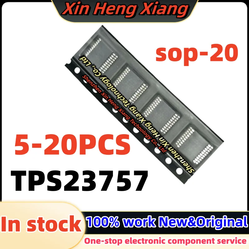 

5-20PCS TPS23757PWR TPS23757PW TPS23757 sop-20