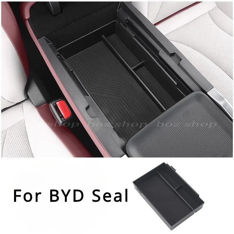 For BYD Seal 06dmi Wireless Charging Panel Silicone Pad Anti-skid Protection Special Car Interior Decoration Supplies