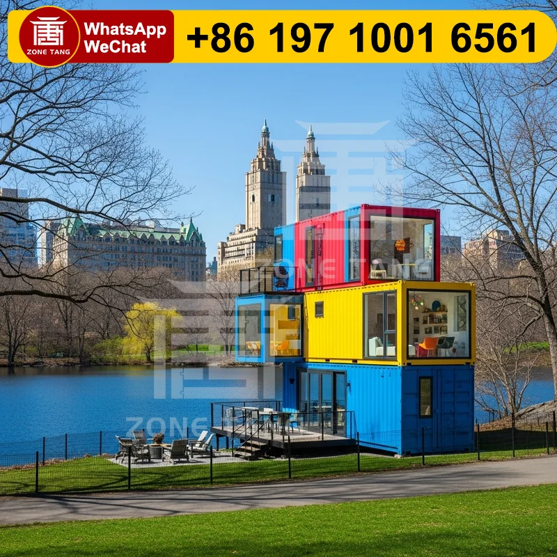 

Dormitory Mobile House Earthquake Resistant Flat Pack House Space Saving Design Wind Resistance Kit Homes Long Life Convenient