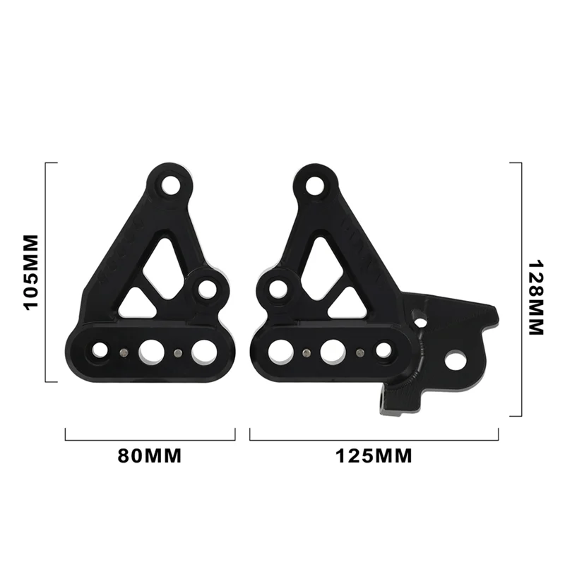 

Durable-Motorcycle Foot Pedal Bracket For Talaria MX3 MX4 Footpeg Brackets Electric Dirt Bike Accessories 1 Pair