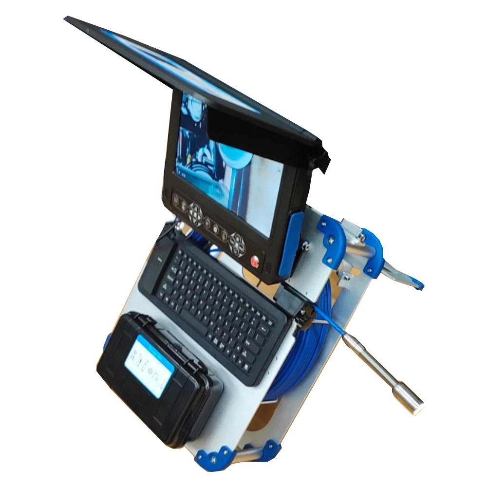 HD 1280*720 Self Leveling Balance 512hz Transmitter 23mm Camera Head For Sewer Pipe Inspection camera w/12 LEDs