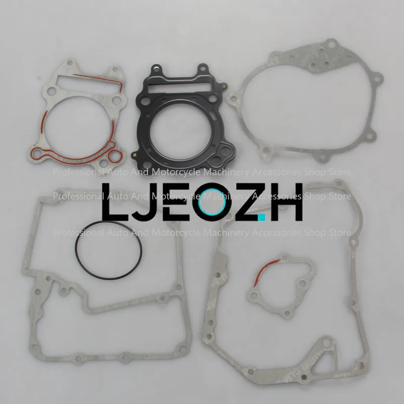 For Sanyang Cruise 300 Cylinder Head Head Gasket Right Crankcase Head Engine Medium Transmission Box Gasket