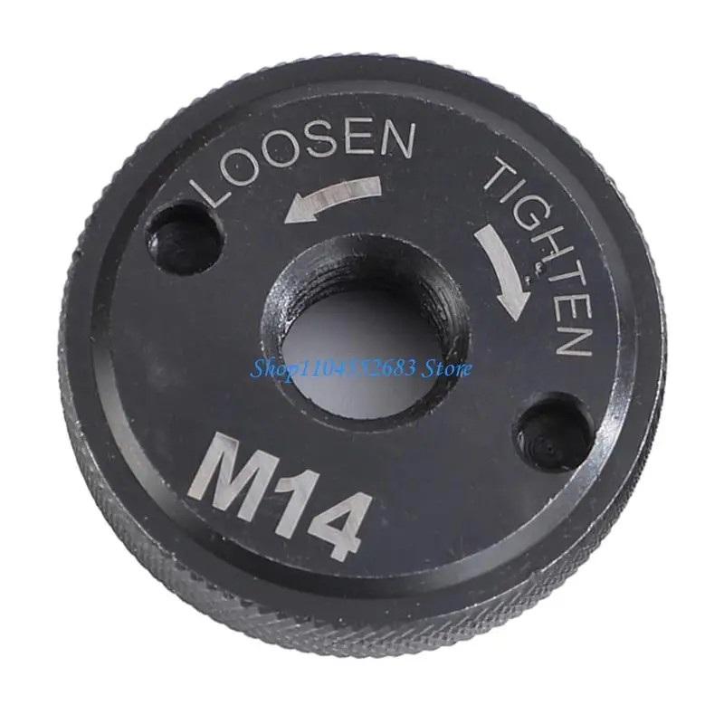 Y6GD Angled Grinder M14 Thread Locking Nut Replacement Clamping Plate Woodworking