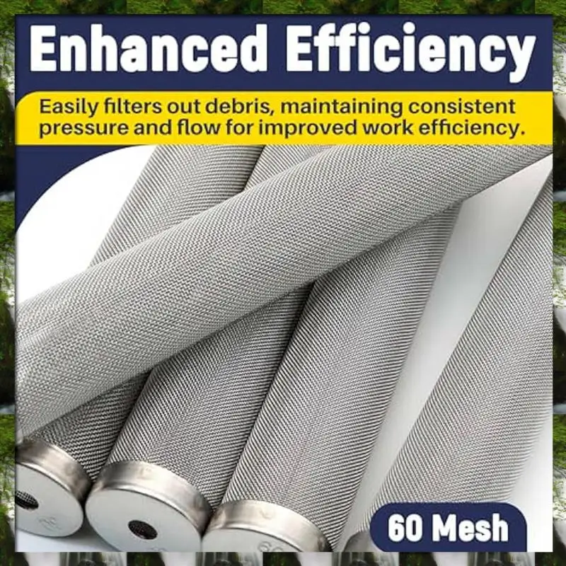 The New 730-067 60 Mesh Fluid Manifold Filter,5Pcs For Titan 440,Impact 540,640,740,1040I,640I,840I,Elite 2000,Powrpin 3500,5500