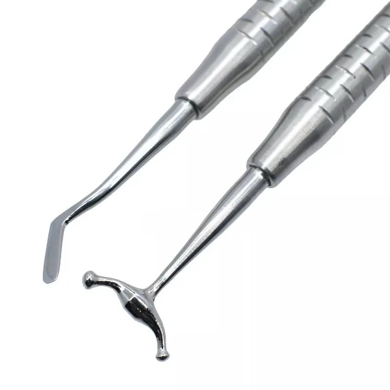 Dental Composite Resin Filling Filler Aesthetic Restoration Handle kit Dentistry Tools Autoclavable double Head