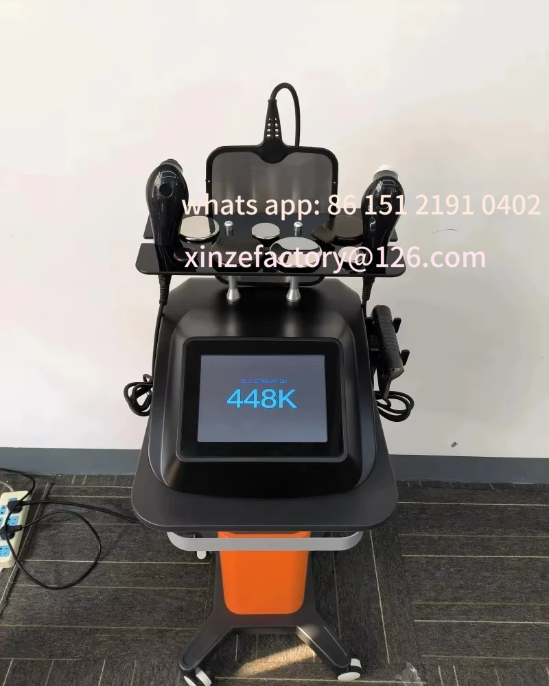 

Customizable Latest 448khz Tecar Physiotherapy Device R8 High-Frequency Sports Injury Treatment Machine for Rehabilitation