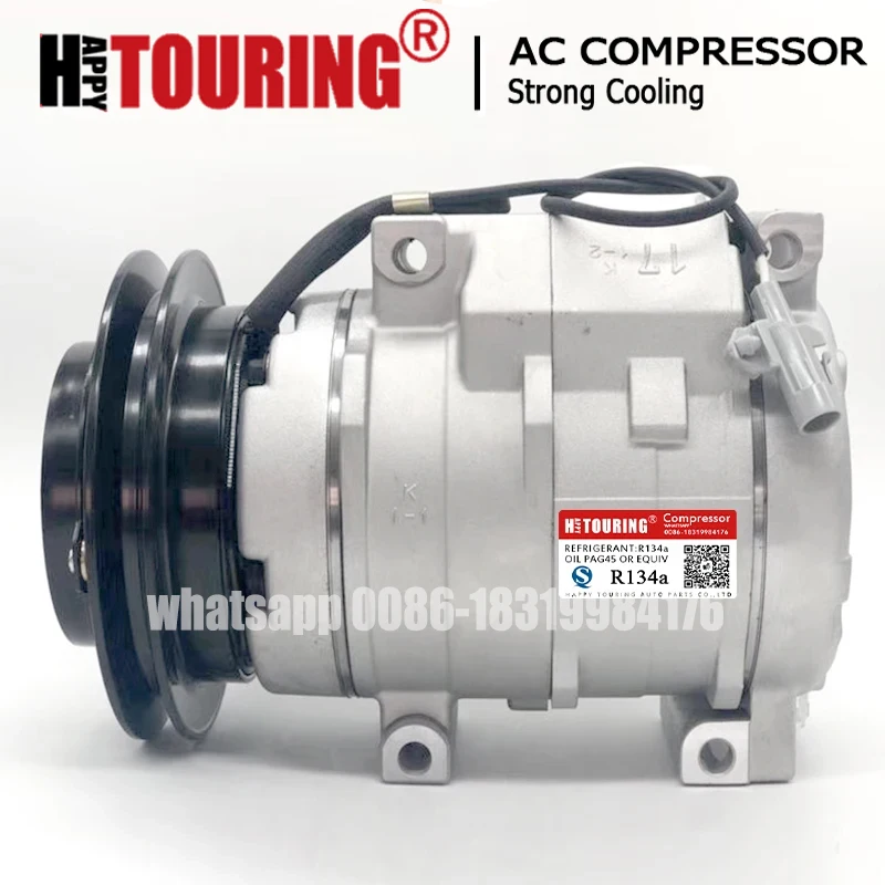 

Компрессор кондиционера 10S17C для Toyota Prado 2700 Land Cruiser 4471805400 883106A150 447180-540B 447220-5171 88320-6A091