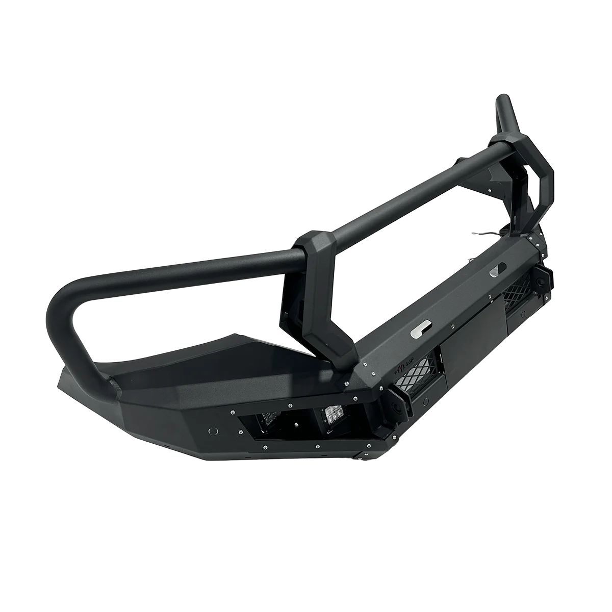

Deluxe Commercial Bull Bar with Steel Bumper and Hoops Front Fit For Hilux Revo 2016/2018+ Models Pajero and NP300
