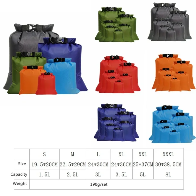 Waterproof Dry Bag Set 4