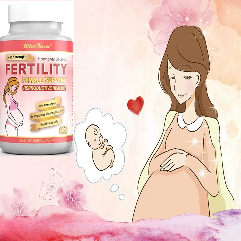 

1 Bottle of Fertility Tablets Supporting Reproductive Health Food