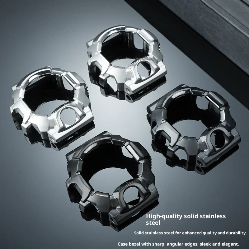 For Casio G-SHOCK Rangeman GW-9400 Stainless Steel Watch Case Upgrade Modified GW9400 Metal Case Replacement Case Watch Housing