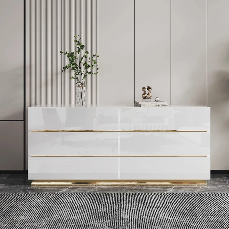 خزائن غرفة المعيشة الذهبية الكبيرة ديكور المنظمون الفاخرة غرفة نوم خزائن غرفة المعيشة أدراج التخزين أثاث Szafki Do Salonu #4