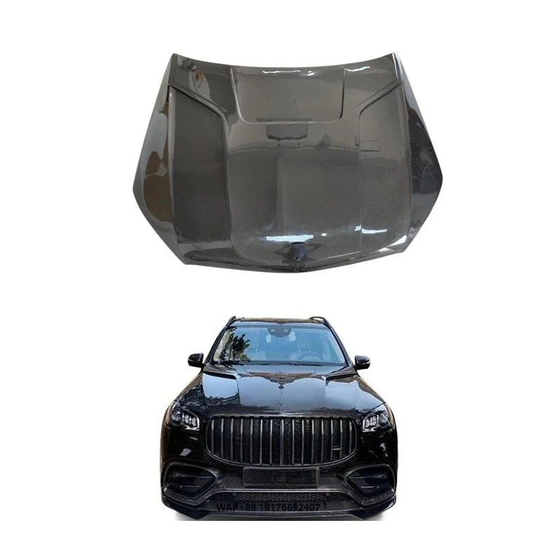 2021+ for GLS Upgrade Hood LD Style High Quality Carbon Fiber Engine Cover Perfect Fit for Two Style Bumper