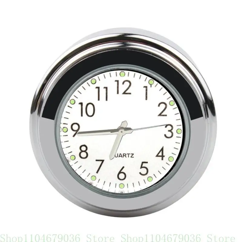 652F Mini Motorcycle Digital Clocks Motorbike Mount Watch Digital Timetable Clock Waterproof Motorbike Mount Handlebar Watch