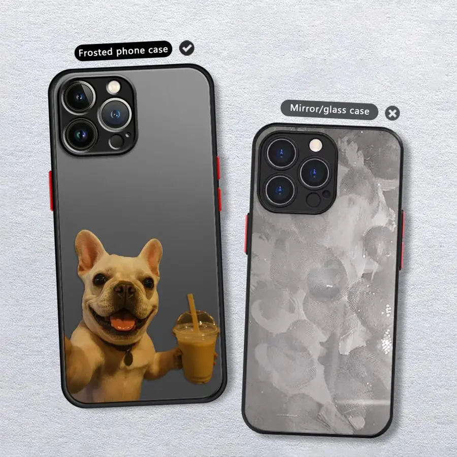 Funda de teléfono para Apple iPhone XS Max 15 16 14 Plus 17 Air 12 13 11 17 Pro Max 16e 13 Mini 7 8 funda suave perro pez globo