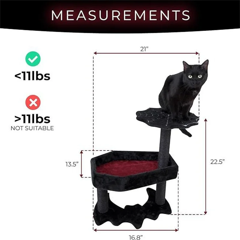 Halloween Modeling Cat Climbing Frame Supplies Pets Crawler Pet Supplies Climber Scratch Posts Board Cat Tree Tower accessories