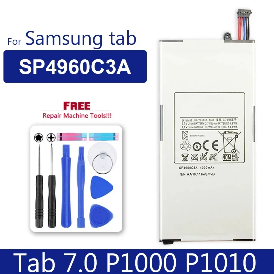 Battery For Samsung Galaxy Tab 2 3 4 7.0 8.0 10.1 tab2 tab3 lite tab4 SM T210 T211 T310 T311 T530 T531 P3100 P5200 P5210