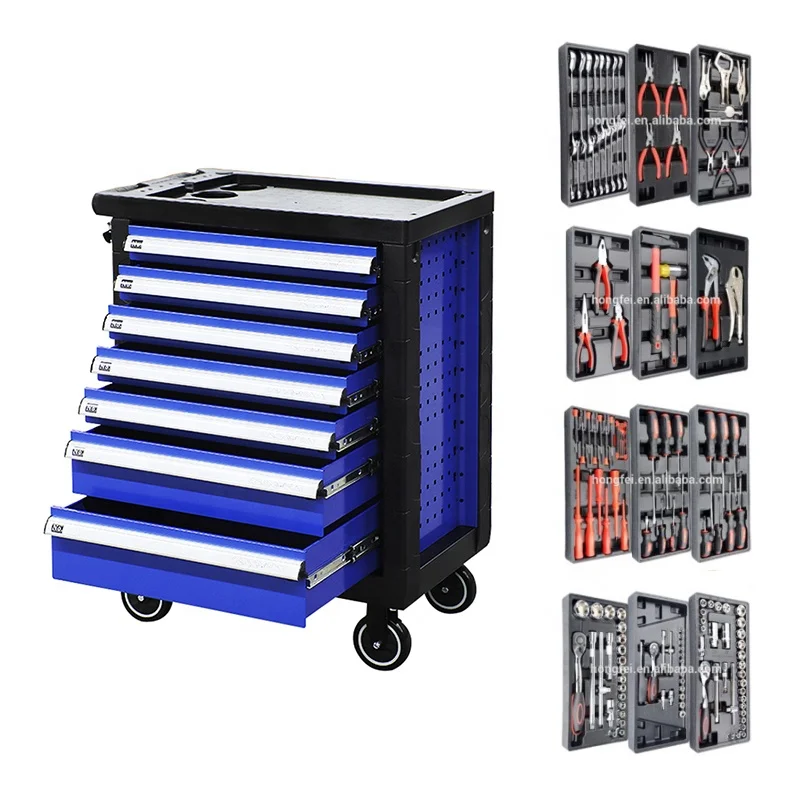 

Tool Set Professional Mechanic Tool Box, Tool Cabinet