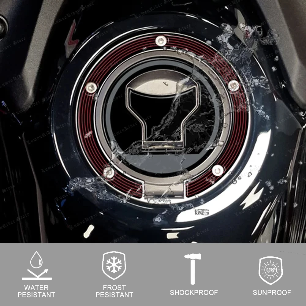 For Honda Africa Twin CRF1100L Twin 1100 CRF 2025 3D Reisin Sticker Kit Front Fender Protector Sticker