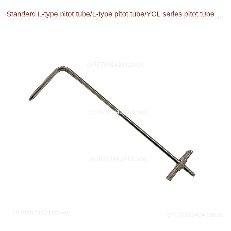 

Pressure Gauge To Measure Flow Rate L-shaped Pitot Tube Length 350mm 500mm 1000mm Connected To Digital