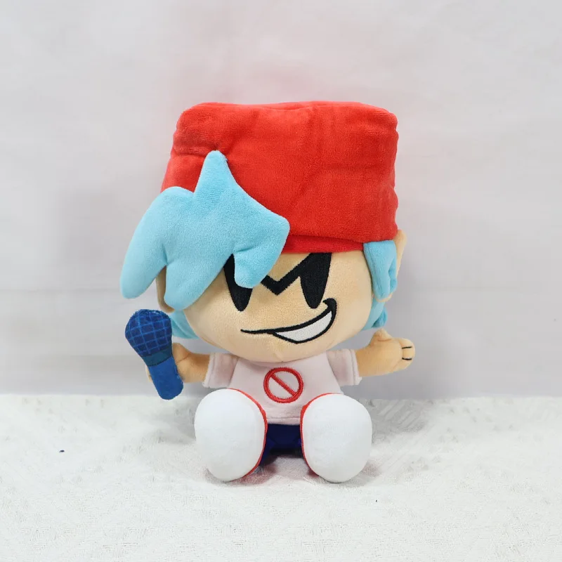 Kawaii FNFs Nene Pico Darnell أفخم مضحك ليلة الجمعة Funkin Plushies أنيمي محشوة الدمى للطفل عيد الميلاد عيد الميلاد لعبة هدية #4