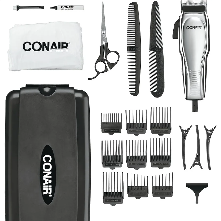 

MAN Hair Clippers for Men 21Piece Home Hair Cutting Kit