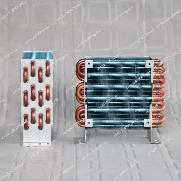 

Миниатюрный мини-конденсатор CP4x6x120 с медным трубчатым ребрами с воздушным охлаждением, испаритель с одним вентилятором 120