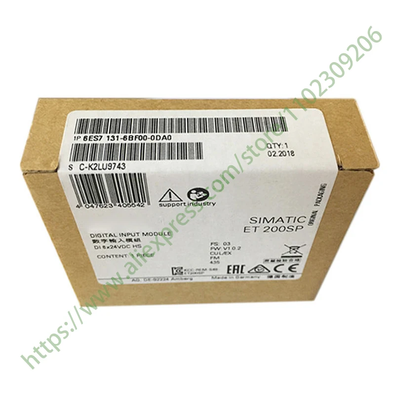 

New Original Plc Controller ET 200SP 6ES7131-6BF00-0DA0 6ES7 131-6BF00-0DA0 Module Immediate delivery