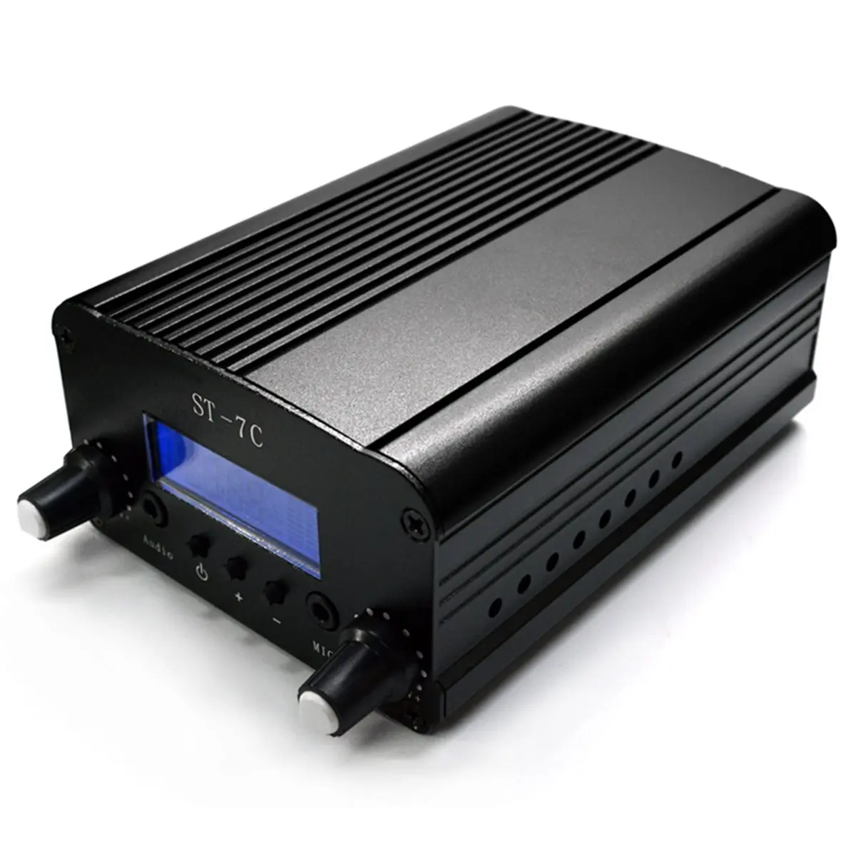 update. Audio Converter Built-in PLL Frequency FM Broadcast Transmitter with Audio Amplifier 7w 15w 25w Optional