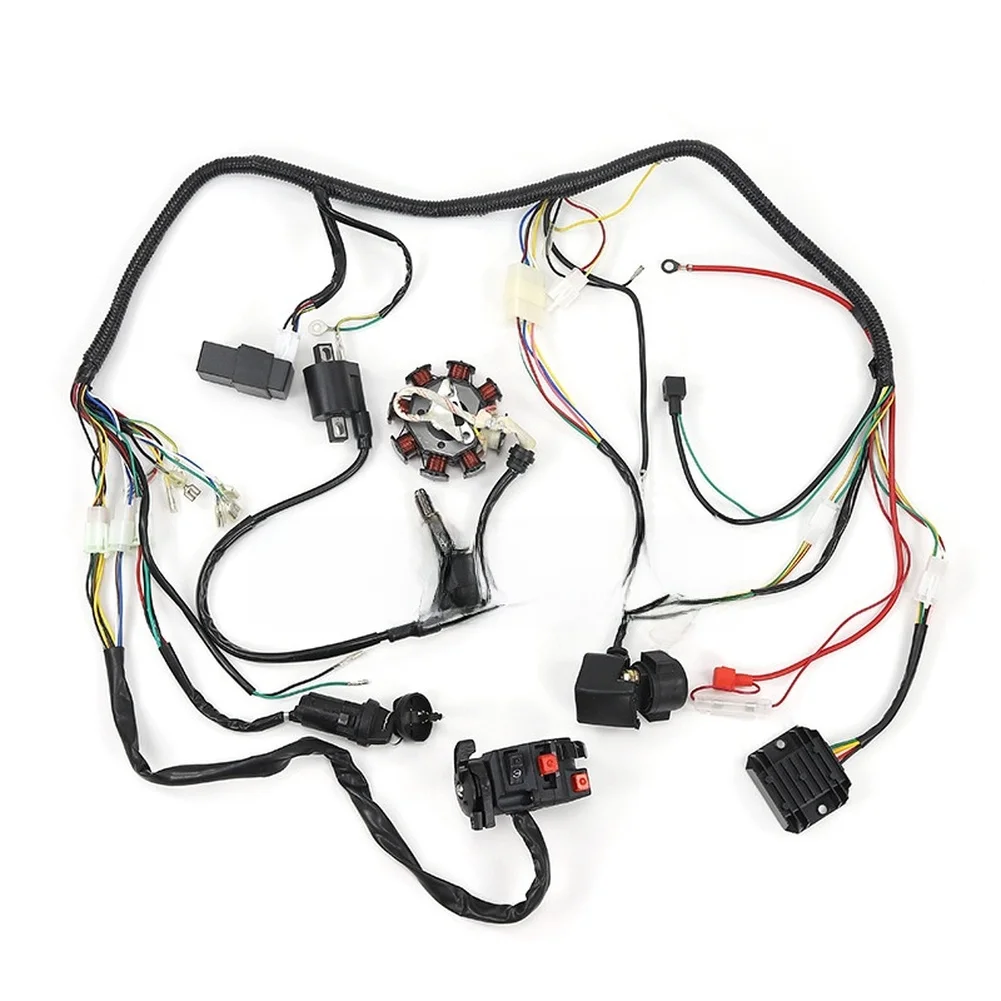 For Atv Wiring Harness Ignition Switch Kit For Cg125 150 250CC For Off