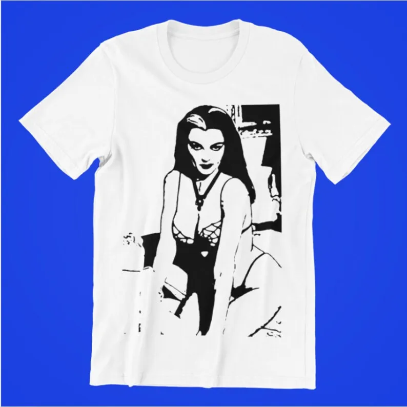 Lily Munster Classic Horror Vampire T-Shirt Tee Shirt 440