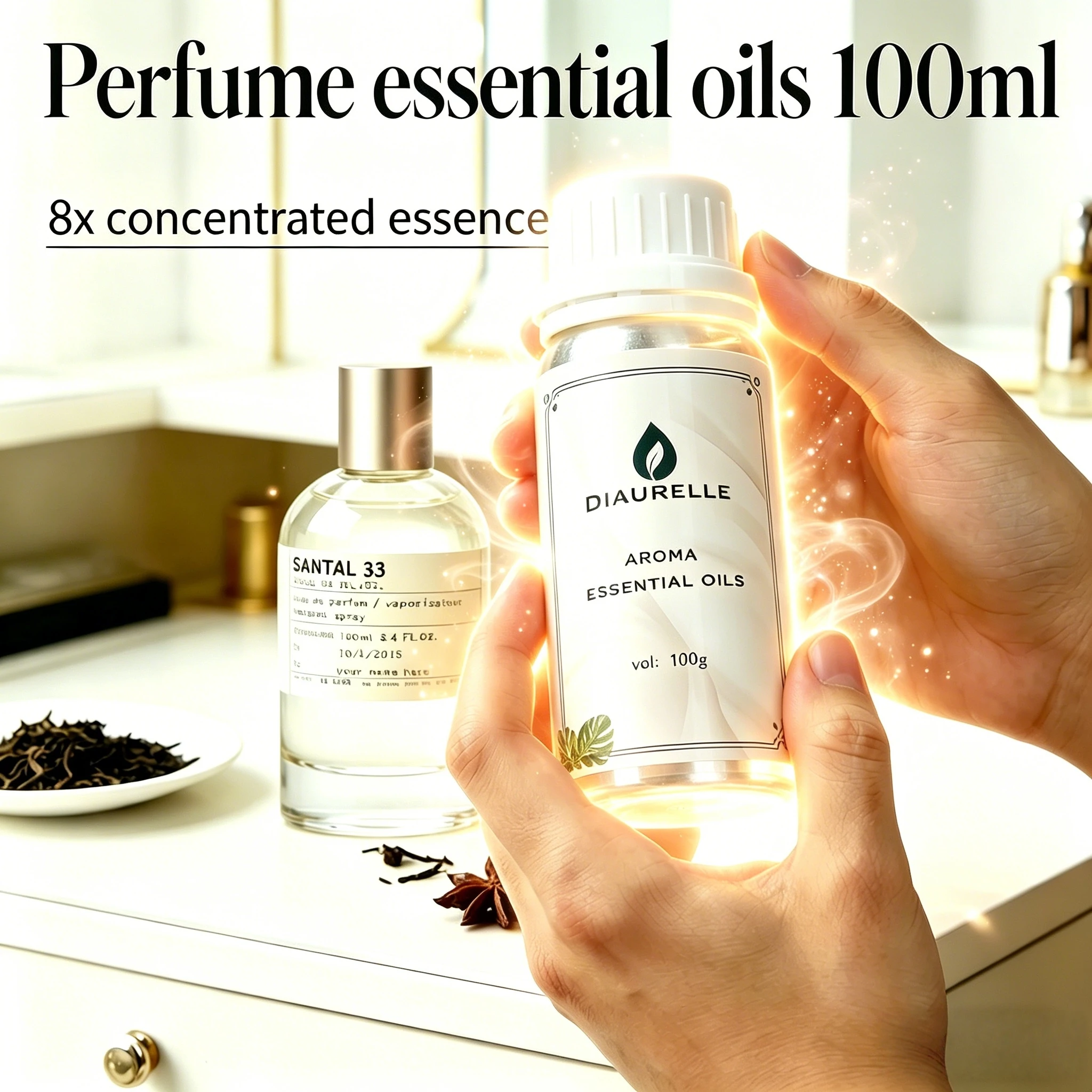 Perfume Abercrombie 2026, Nueva Versión Mejorada, Aroma Concentrado, Aceite Esencial, Colección de Hotel, Difusor de Fragancia, Aromaterapia para el Hogar